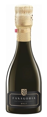 Вино игристое "Кубань.Таманский полуостров""Фанагория" белое брют 0,2 л