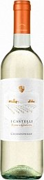 Вино "И Кастелли Ромео и Джульетта Шардоне" белое полусухое 0,75 л