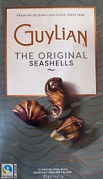 Шоколадные конфеты "Морские ракушки" Guylian коробка 125 гр.
