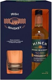 Виски "Хинч Айриш Виски Дистиллерс Кат" 0,7 л в п/у+ 1 стакан