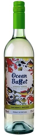 Вино "Оушн Буффе Виньо Верде Бранко" белое полусухое 0,75 л