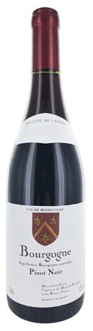 Вино "Бургонь Пино Нуар АОС Винерон де Мон де Бургонь" сухое красное 0,75 л