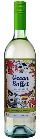 Вино "Оушн Буффе Виньо Верде Бранко" белое полусухое 0,75 л