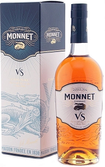 Коньяк "МОННЕ VS" 0,7 л в п/у 