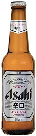 Пиво "Асахи Супер Драй" светлое пастеризованное фильтрованное 0,33 л