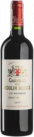 Вино "Шато дю Мулен Руж Крю Буржуа О-Медок" красное сухое 0,75 л