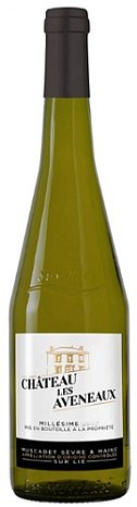 Вино "Шато Лез Авено Мюскаде Сэвр э Мэн АОС сюр Ли" сухое белое 0,75 л