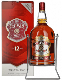 Виски "Чивас Ригал" 12 лет 4,5 л п/у на металлической подставке качели