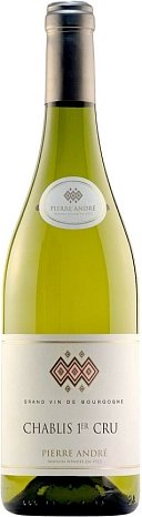Вино "Пьер Андре Шабли Премьер Крю АОП" сухое белое 0,75 л