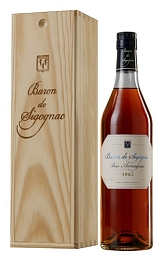 Бренди "Арманьяк Барон де Сигоньяк 1982" 0,7 л в п/к (дерево)