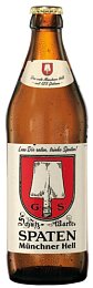 Пиво "Шпатен Мюнхнер Хелл" светлое пастеризованное фильтрованное 0,5 л стекло