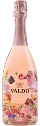 Вино игристое "Вальдо Аквариус Розе Брют" брют розовое 0,75 л