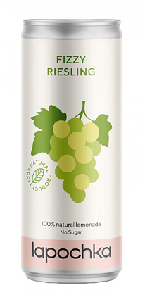 Напиток безалкогольный "Лапочка Рислинг Баблс" 0,33 л