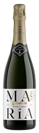 Вино игристое "Мария Кодорню Экстра Брют" белое брют 0,75 л