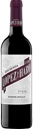 Вино "Асьенда Лопес де Аро Темпранильо" сухое красное 0,75 л