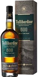 Виски шотландский односолодовый "Сингл Молт Туллибардин 500 Шерри Финиш" в п/к 0,7 л.