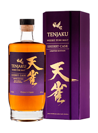 Виски "Тенжаку Виски Пьюа Молт Шерри Каск Лимитед Эдишн" 0,7 л в п/у