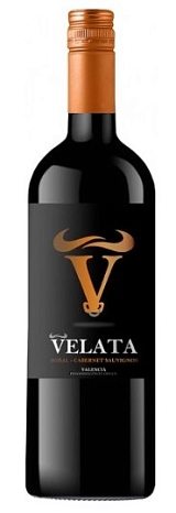 Вино "Валенсия. "Утиель-Рекена. "Велата" Бобаль/Каберне-Совиньон" сухое красное 0,75