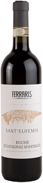 Вино "Руке ди Кастаньоле Монферрато. Феррарис. Сант'Эуфемия" сухое красное 0,75 л