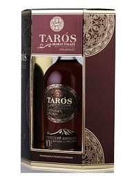 Коньяк "Тарос" КС десятилетний 0,5 л в п/у с бокалом