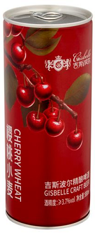 Пивной напиток "Джизбель Крафт" со вкусом вишни 0,880 л