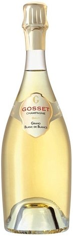 Вино игристое "Госсе Гран Блан де Блан" брют белое 0,75 л в п/у