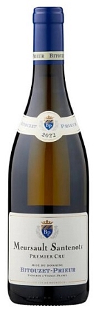 Вино "Мерсо Сантено Премье Крю. Домен Битузе-Приёр" сухое белое 0,75 л