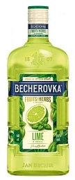Ликер "Бехеровка со вкусом лайма и базилика" 0,5 л