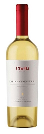 Вино "Хихви Квеври" сухое белое 0,75 л (Челти)
