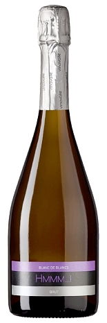 Вино игристое "ХМММ...! Блан де Блан Брют Гайак АОП" брют белое 0,75 л