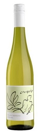 Вино "Крокис Рислинг" полусухое белое 0,75 л