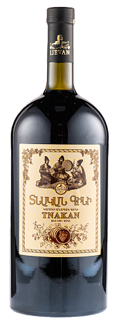Вино "Иджеван Тнакан" (Домашнее) красное сухое 1,5 л. 