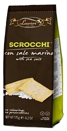 Лаурьери Скроччи Крекеры с морской солью 175г