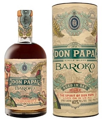 Ром "Дон Папа Бароко" выдержанный  0,7 л в п/у