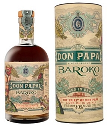 Ром "Дон Папа Бароко" выдержанный  0,7 л в п/у