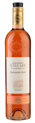 Вино "Вестерн Селларс Зинфандель" розовое полусладкое 0,75 л