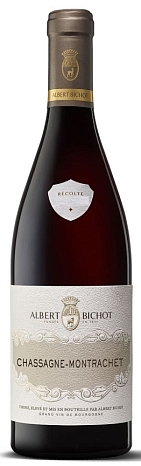 Вино "Шассань Монраше. Альбер Бишо" сухое красное 0,75 л 