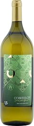 Вино "Совиньон" БВ Эклектик полусладкое белое 1,5 л Юровский