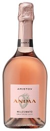 Вино игристое "Аристов Анима Миллезимато" брют розовое 0,75 л