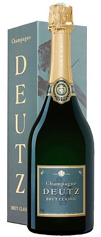 Вино игристое "Дейц Брют Классик" брют белое 0,75 л п/у