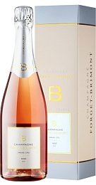 Вино игристое "Шампань Форже-Бримон Гран Крю Розе" брют розовое 0,75 л в п/у