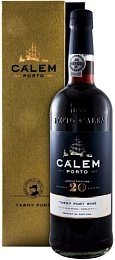 Портвейн "Калем 20-летний" ликерное выдержанное (портвейн) в п/к 0,75 л 