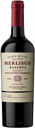 Вино "Мерлиско Ресерва" красное сухое 0,75 л