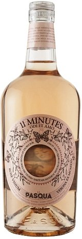 Вино "11 Минут" Розе Тревенецие ИГТ" сухое розовое 0,75 л