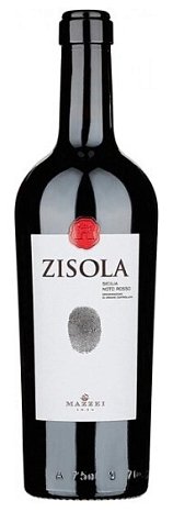 Вино "Зисола Сицилия Ното Россо" сухое красное 0,75 л