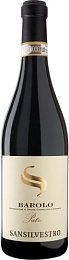 Вино "Сансильвестро Бароло Патрес" сухое красное 0,75 л