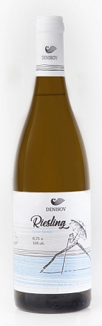 Вино "Рислинг" Denisov Winery белое сухое 0,75 л 