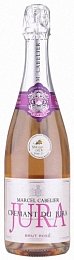 Вино игристое "Марсель Кабельер Креман дю Жюра Брют Розе" розовое брют 0,75 л