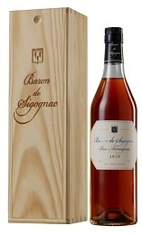 Бренди "Арманьяк Барон де Сигоньяк 1979" 0,7 л в п/к (дерево)