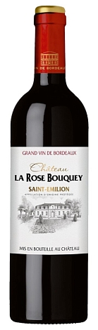 Вино "Шато Ля Роз Буке АОП Сент-Эмильон" сухое красное 0,75 л